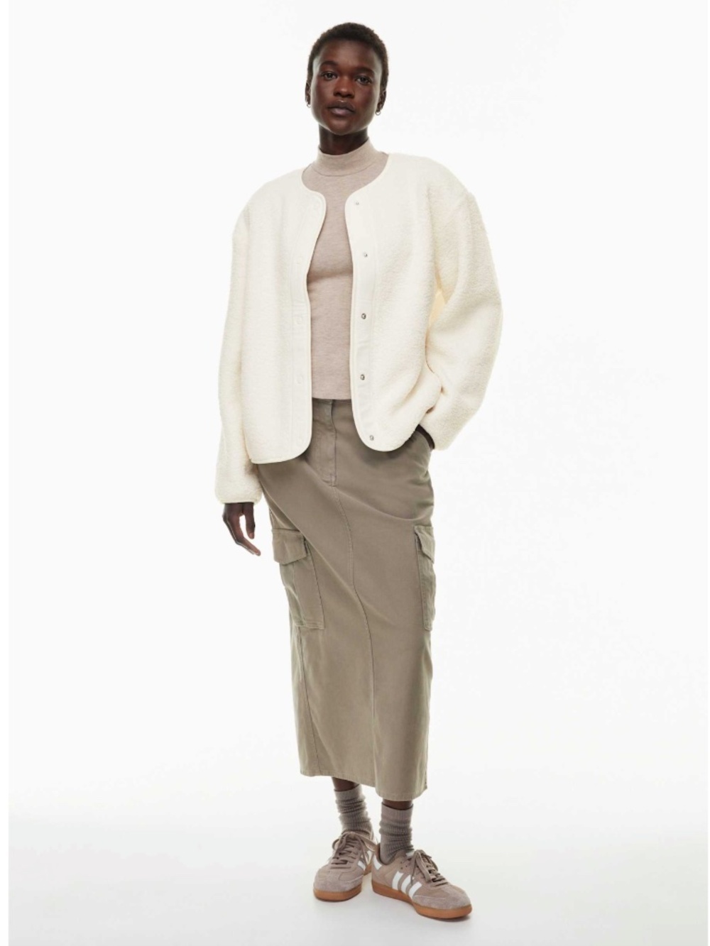 Aritzia Wilfred Sherpa Liner Jacket